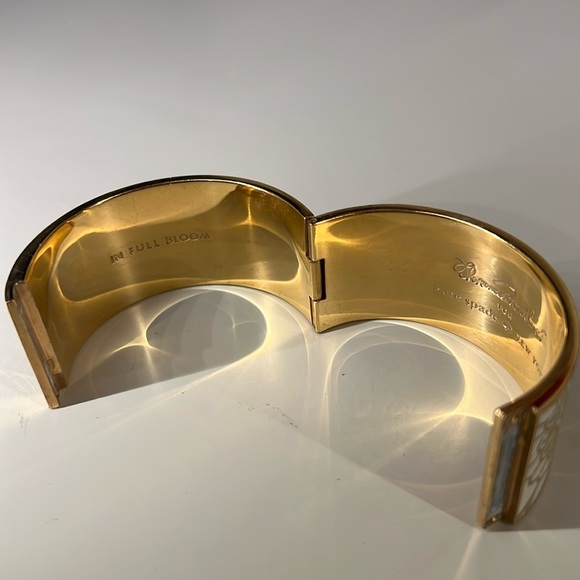 Kate Spade LIMITED EDITION Cuff 'In Full Bloom' Florence Broadhurst Collection - Picture 3 of 6